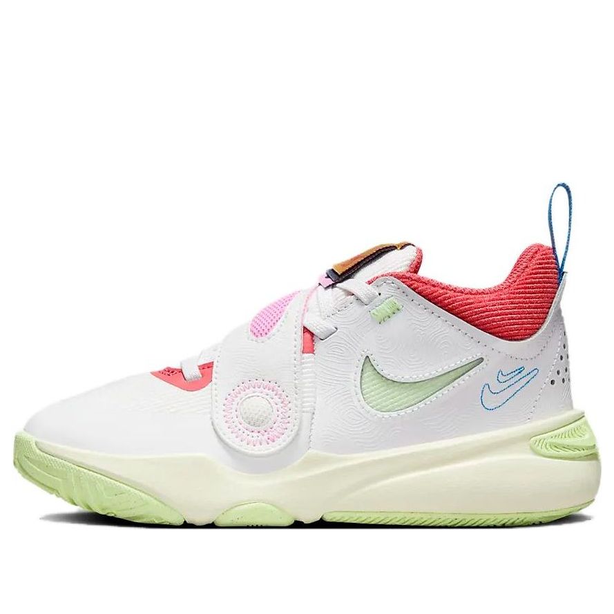 (PS) Nike Team Hustle D11 'Summit White Barely Volt' FJ1393-100