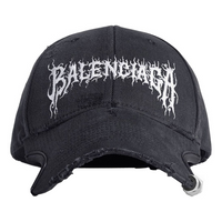 Balenciaga Diy Metal Outline Cap 'Black' 771963410B21702