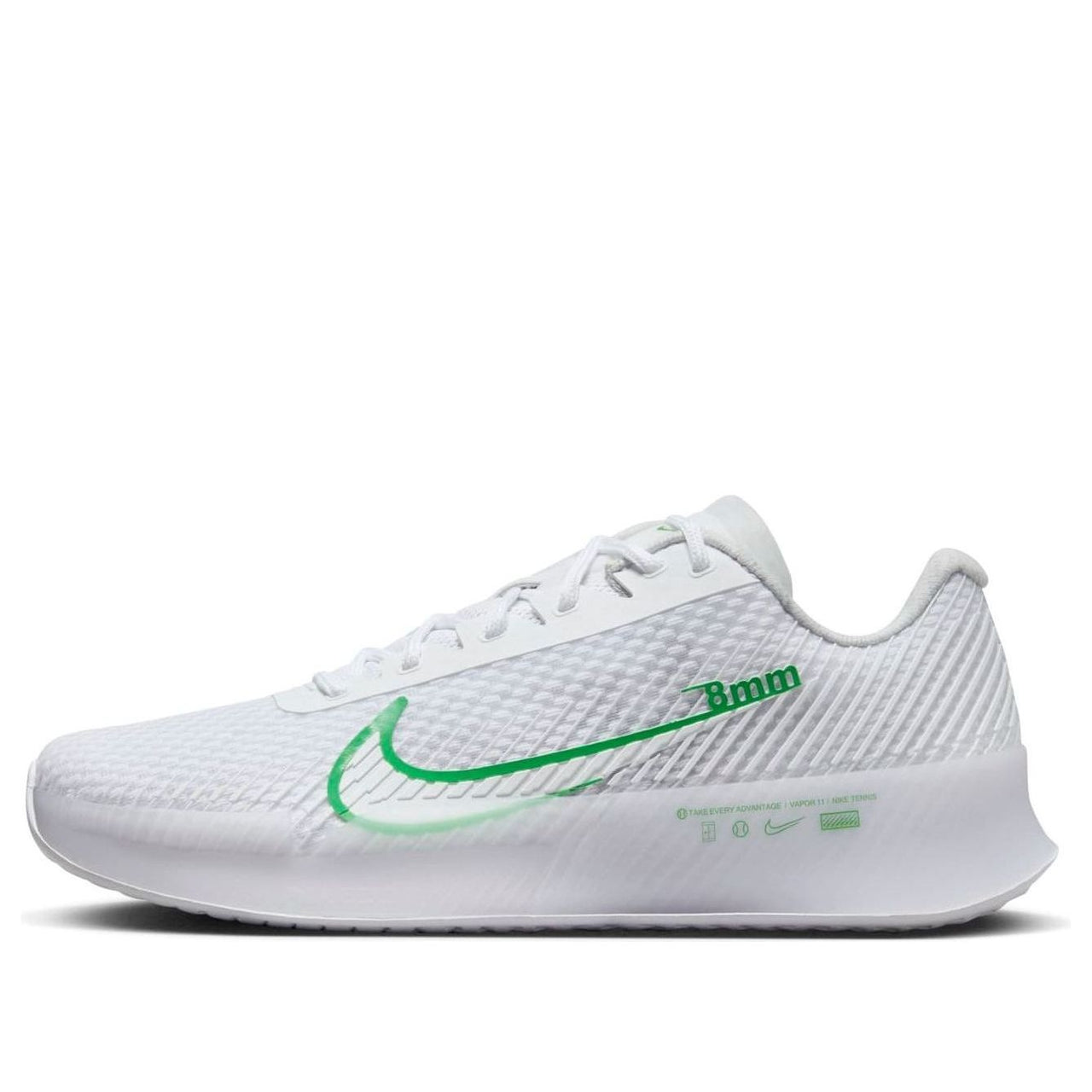 Nike Court Air Zoom Vapor 11 HC 'White Kelly Green' DR6966-102