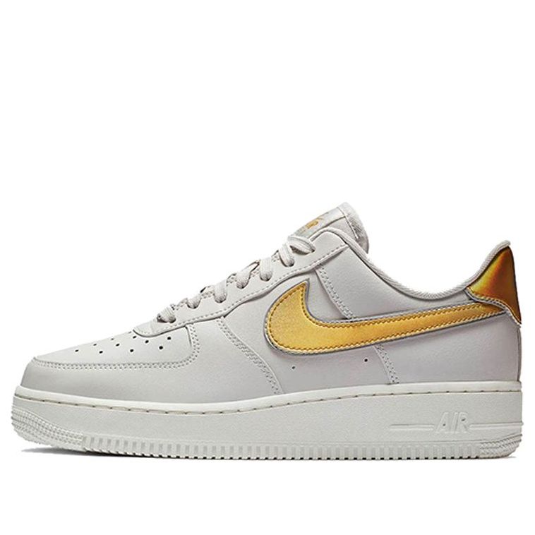 (WMNS) Nike Air Force 1 Low 'Metallic Platinum Metallic Gold' AR0642-001