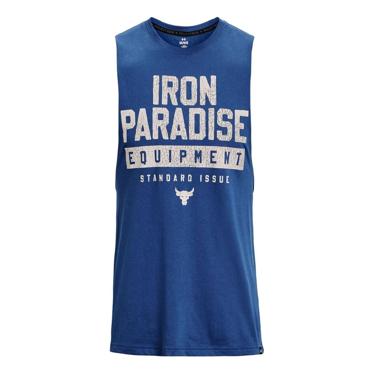 Under Armour Project Rock Iron Muscle Tank 'Blue Grey' 1377290-471