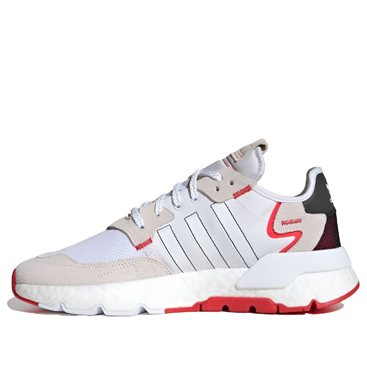 adidas originals Nite Jogger 'White Black Grey Red' H03248