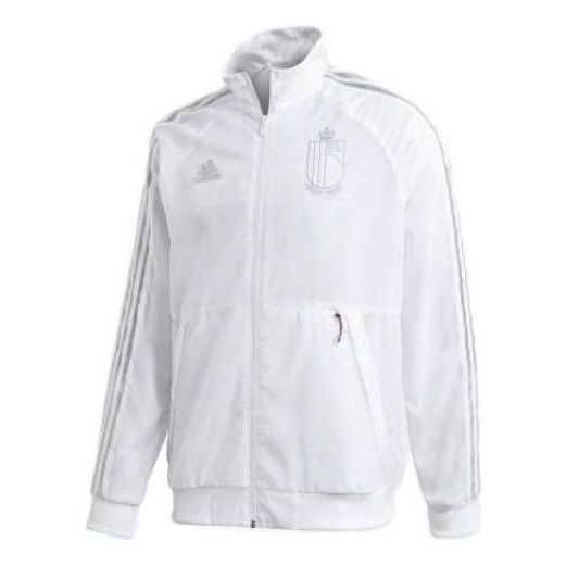 adidas SS23 Belgium Euro 2020 Anthem Jackets 'White' FT2858