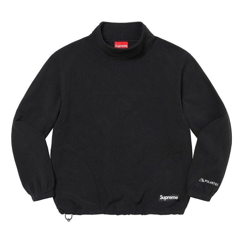 Supreme x Polartec Mock Neck Pullover 'Black White' SUP-FW22-817