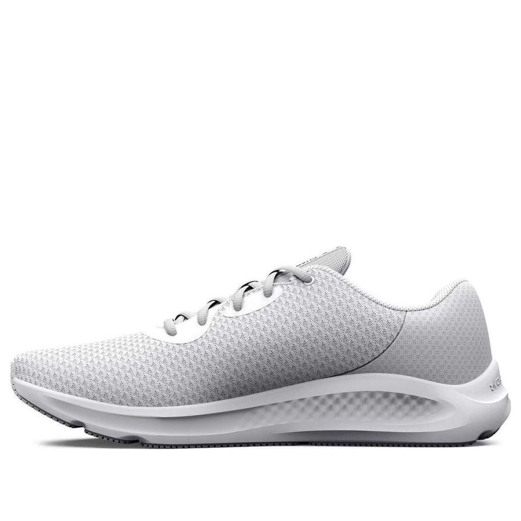 Under Armour Charged Pursuit 3 Running Shoes 'Grey White' 3024878-101