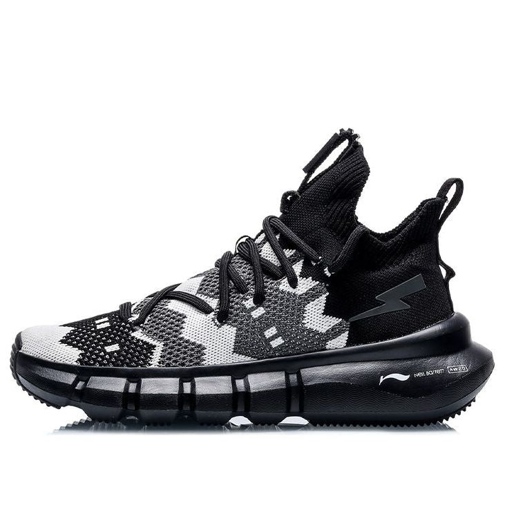 (WMNS) Li-Ning Essence 2.3 x Neil Barret 'Black White' AGBQ128-2
