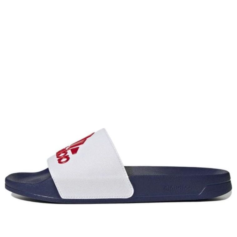 adidas Adilette Shower Slide 'White Victory Blue' HQ6885