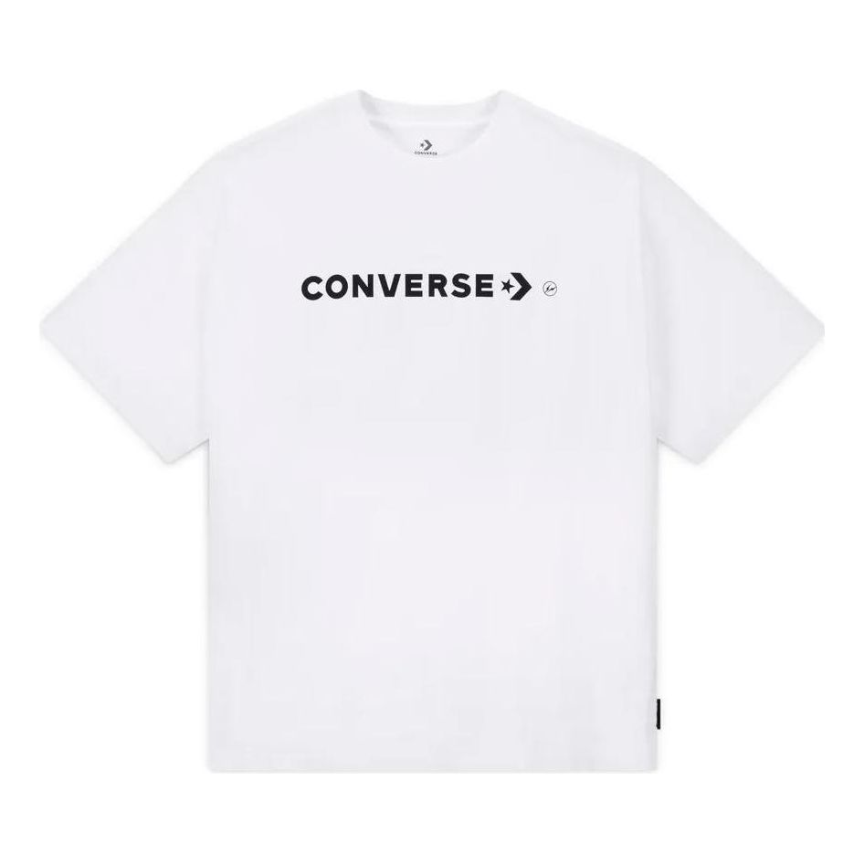 Converse x Fragment FRGMT Logo T-Shirt 'White' 10025970-A01