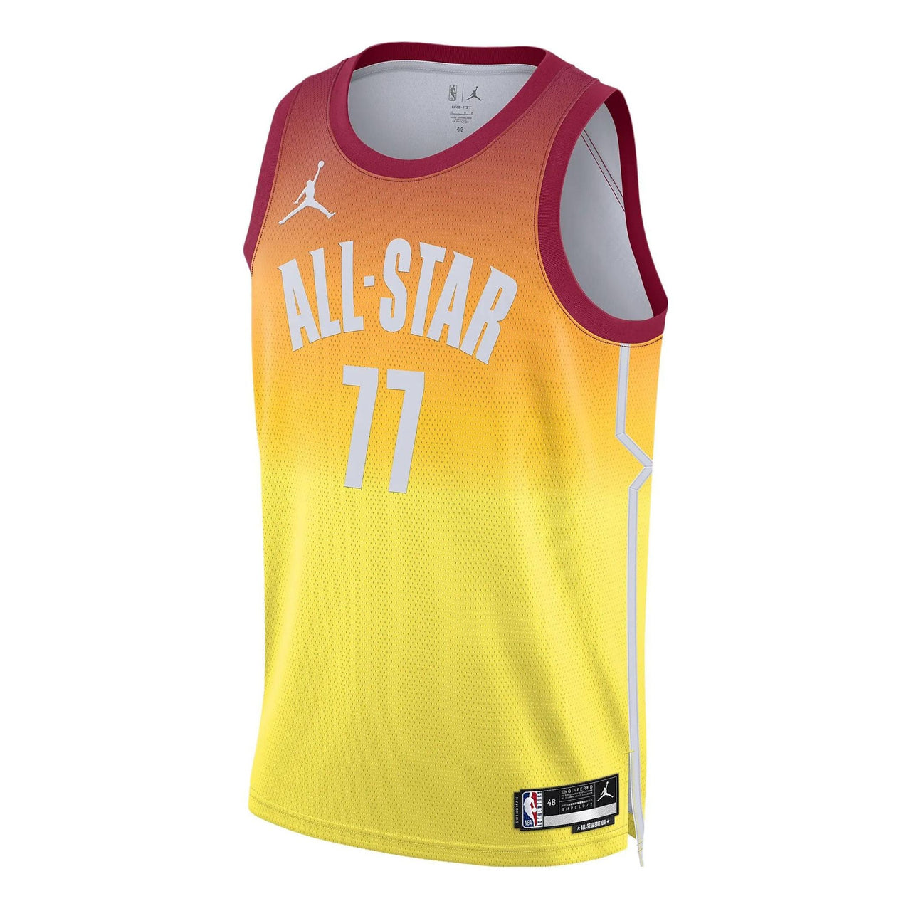 Air Jordan All-star Weekend Luka Doni Jerseys 'Orange Yellow' DX6330-605