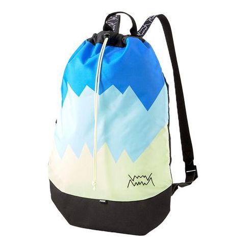 PUMA Basketball Gym Sack 'Blue Yellow Black' 078625-02