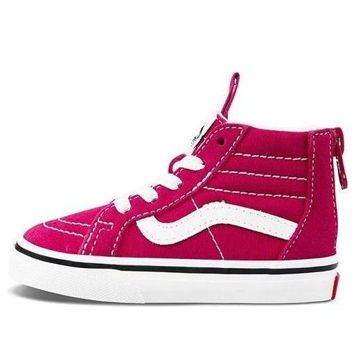 Vans SK8-Hi Zip Toddler Rose Red VN0A4BV12NE