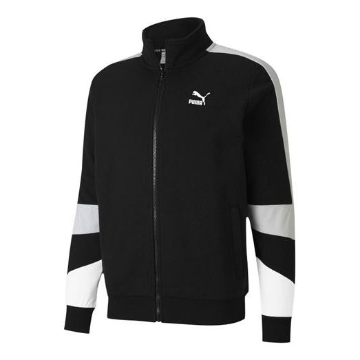 PUMA Unisex Tfs Track Top Ft Stand-up Collar Jacket Black 599347-01
