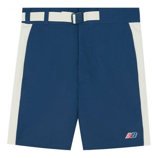 New Balance x ANB Classic Color Block Shorts 'Teal Beige' AMS22373-BGV
