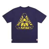 PALACE x EVISU PALACE Evisu Chest Logo Short Sleeve Unisex Blue PAL-SS20-009