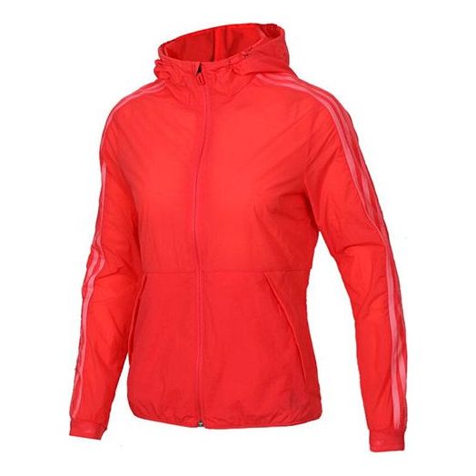 (WMNS) adidas Sports Stylish Jacket 'Orange' FJ1112