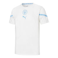 PUMA Football Club Training Sports Short Sleeve Couple Style White 764504-04