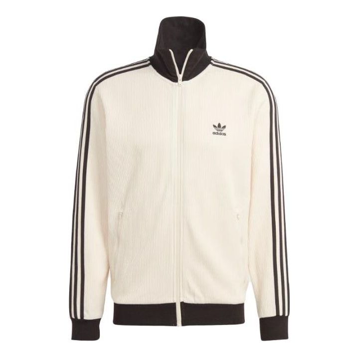 adidas Waffle Beckenbauer Track Jacket 'Wonder White' HR3307