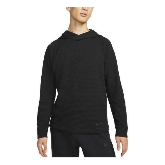 Nike YOGA DRI-FIT Long-Sleeves T-shirt 'Black' DV9876-010