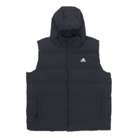 adidas Helionic Hooded Down Vests 'Black' HG6277
