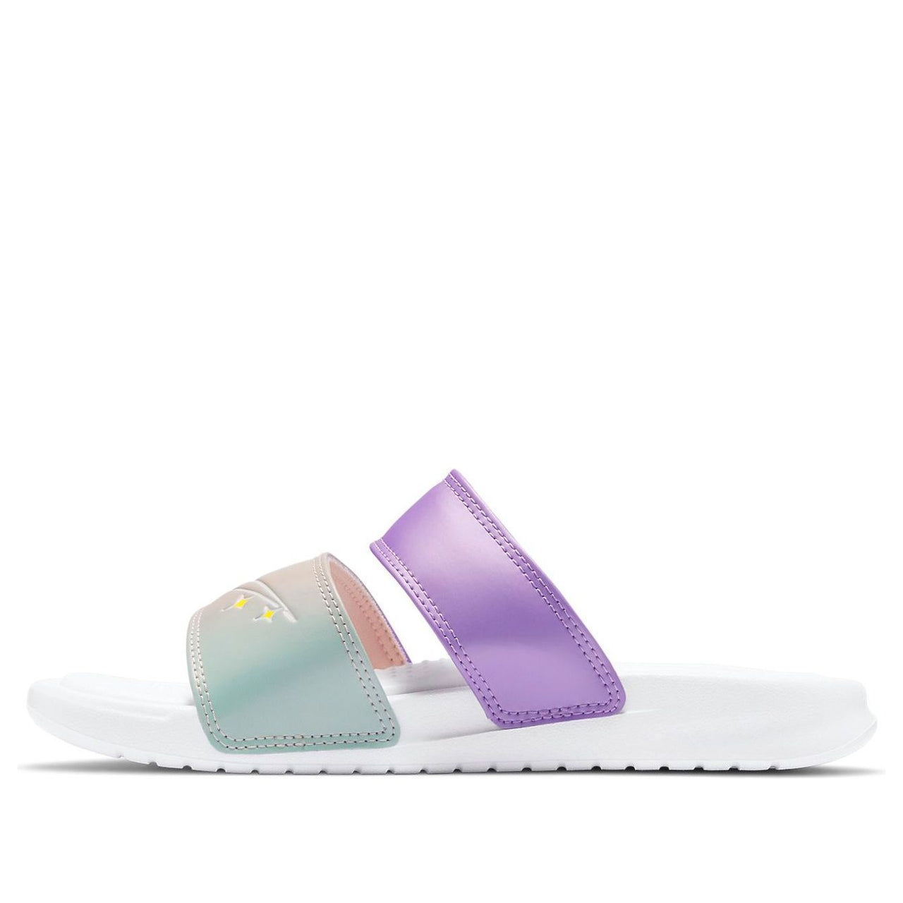 (WMNS) Nike Benassi Duo Ultra Slide 'Purple Star' CW2634-511