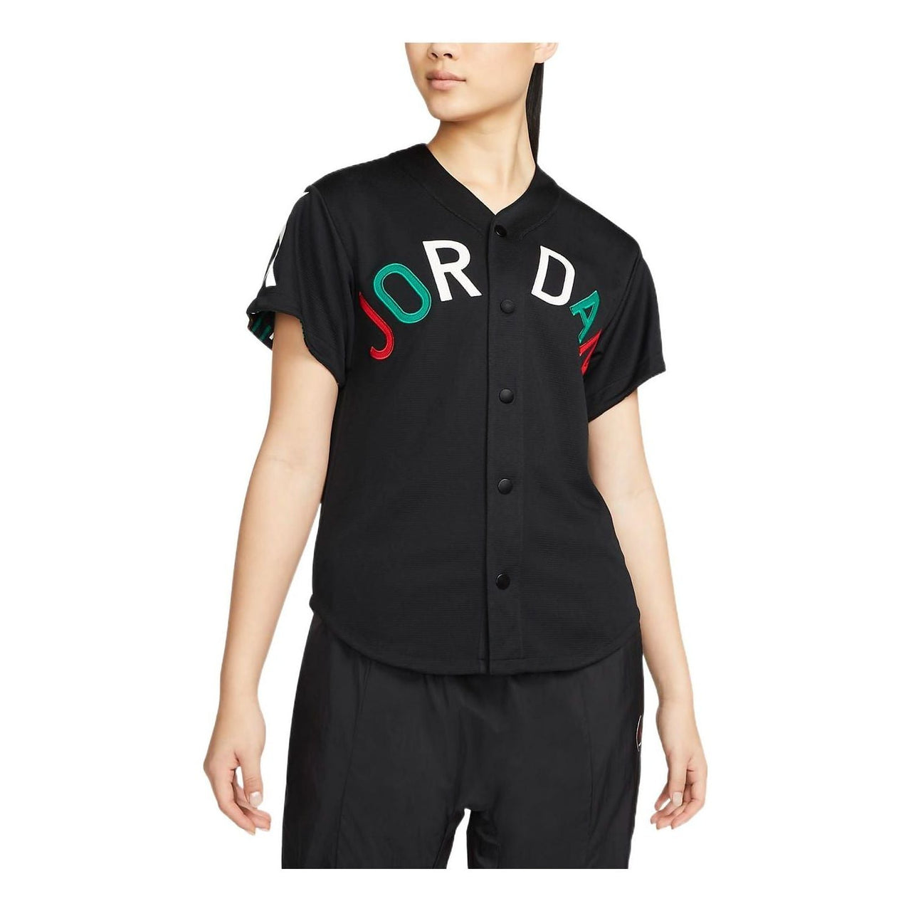 (WMNS) Air Jordan x Nina Chanel Abney Top 'Black' DO4161-010