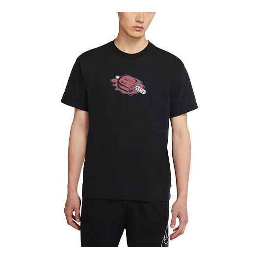 Nike SB Casual Sports Round Neck Skateboard Short Sleeve Black DD1317-010