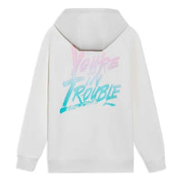 Li-Ning Sports Basketball Series Alphabet Printing Hoodie 'White Pink' AWDS103-2