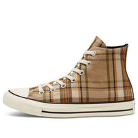 (WMNS) Converse Chuck Taylor All Star Khaki Plaid Sneakers 568925C