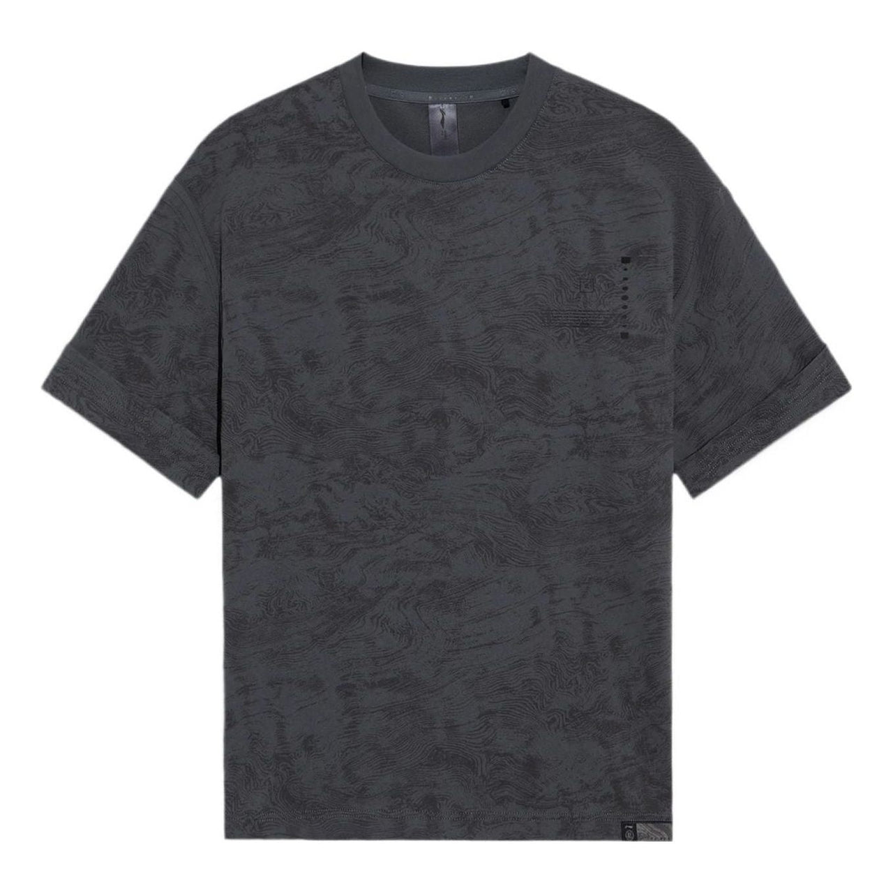 Li-Ning x Jackie Chan Kung Fu Graphic T-shirt 'Storm Grey' AHSS209-3