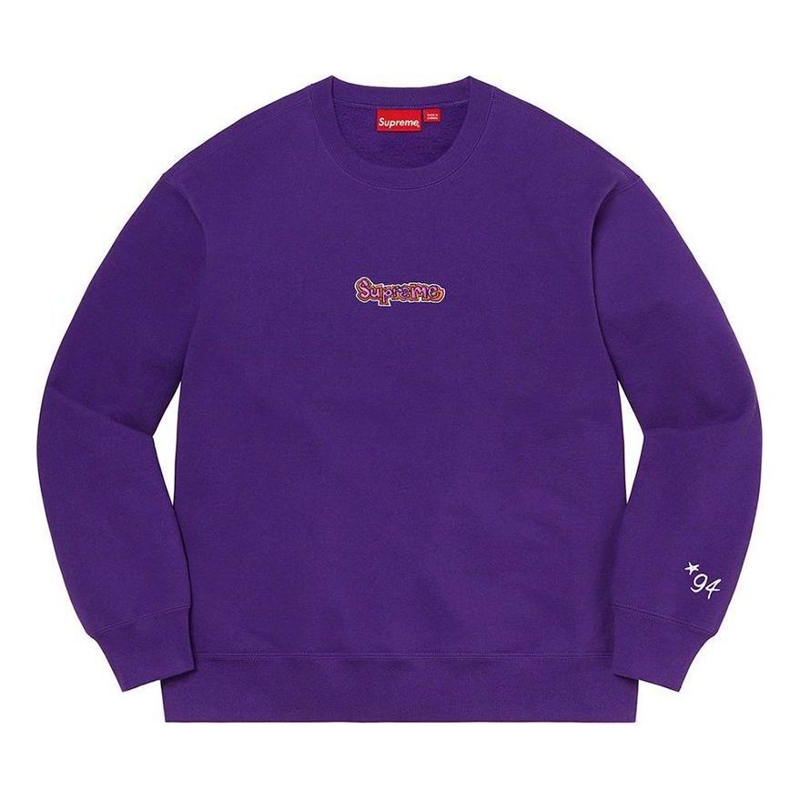 Supreme Gonz Logo Crewneck 'Purple Pink' SUP-SS21-604