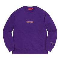 Supreme Gonz Logo Crewneck 'Purple Pink' SUP-SS21-604