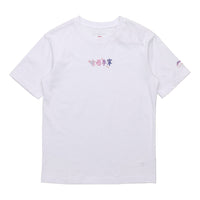 Li-Ning Sakura Casual Sports Round Neck Tee 'White' AHSQ657-2