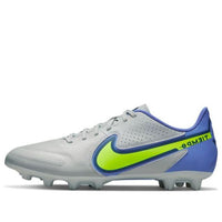 Nike Tiempo Legend 9 Academy HG Hard Ground Grey Soccer Spike 'Grey Green'  DB0626-075