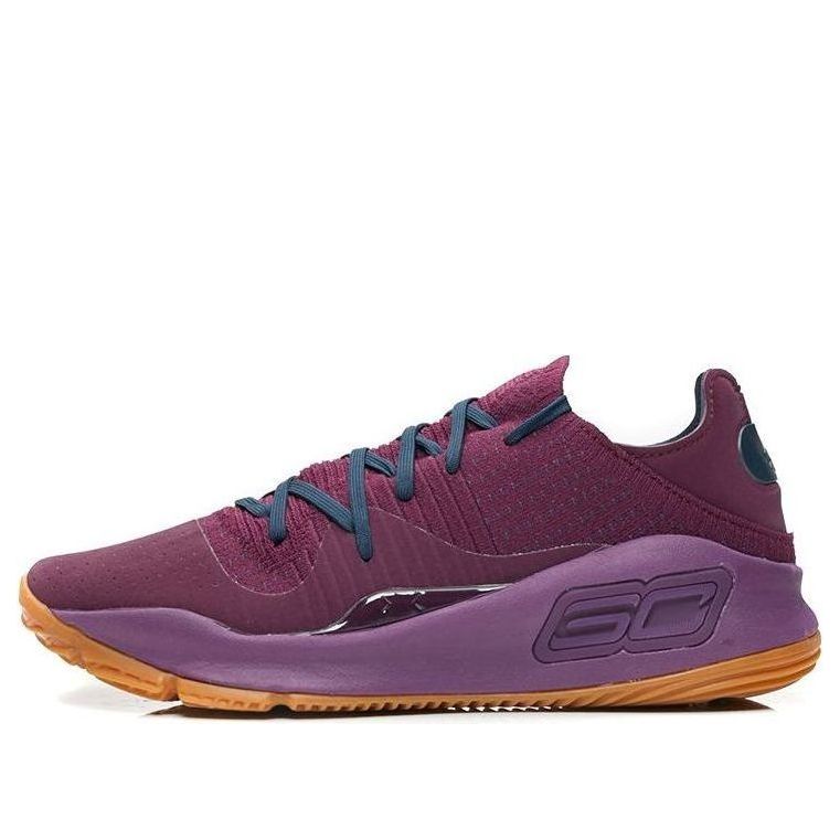 Under Armour Curry 4 Low 'Merlot' 3000083-500