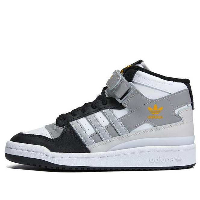 (GS) adidas originals Forum Mid 'White Black Silver' GY7062