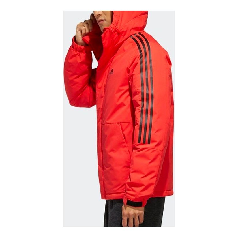 adidas Outdoor waterproof Sports Woven Stay Warm Down Jacket Red EH3996