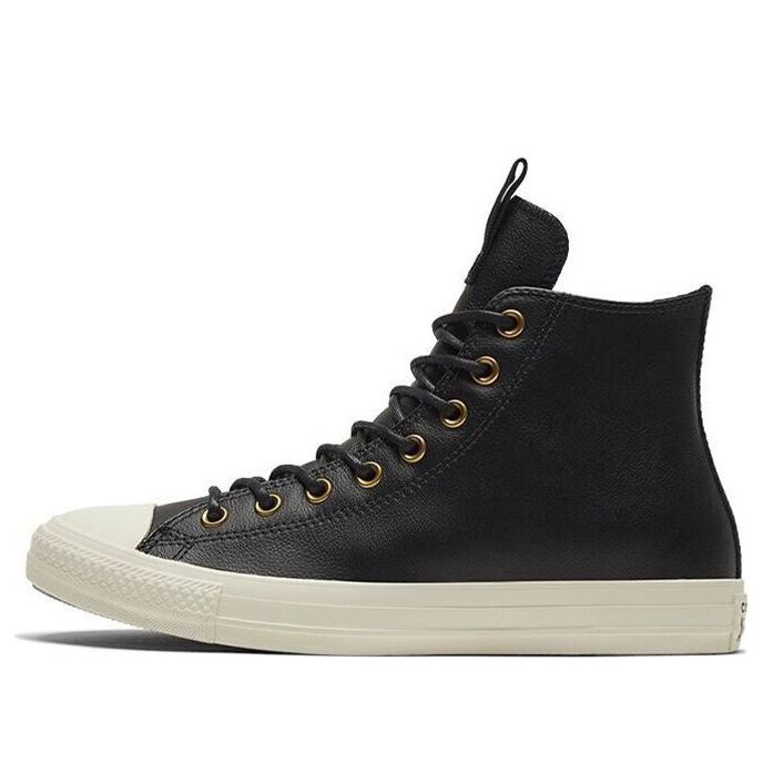 Converse Chuck Taylor All Star Leather High 'Black Egret' 169658C