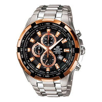 CASIO EDIFICE Quartz Waterproof Mens BlackGold Analog EF-539D-1A5