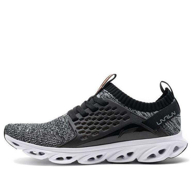 (WMNS) Li-Ning Arc Running Shoes 'Black White Grey' ARHN136-2