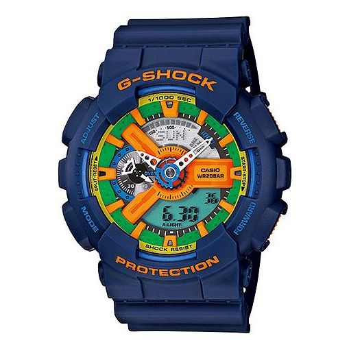 CASIO G-Shock Analog-Digital 'Blue' GA-110FC-2A