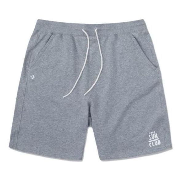 Converse Sun Club Drawstring Shorts 'Grey' 10025878-A01