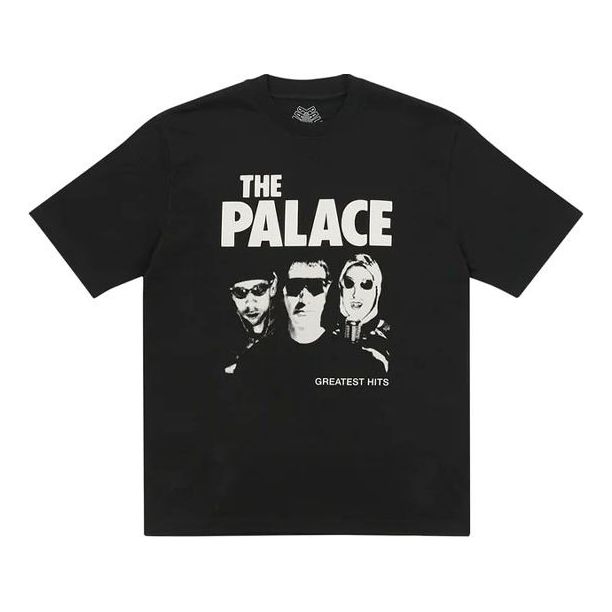 Palace FW22 Greatest Hits T-Shirt 'Black' P23TS031