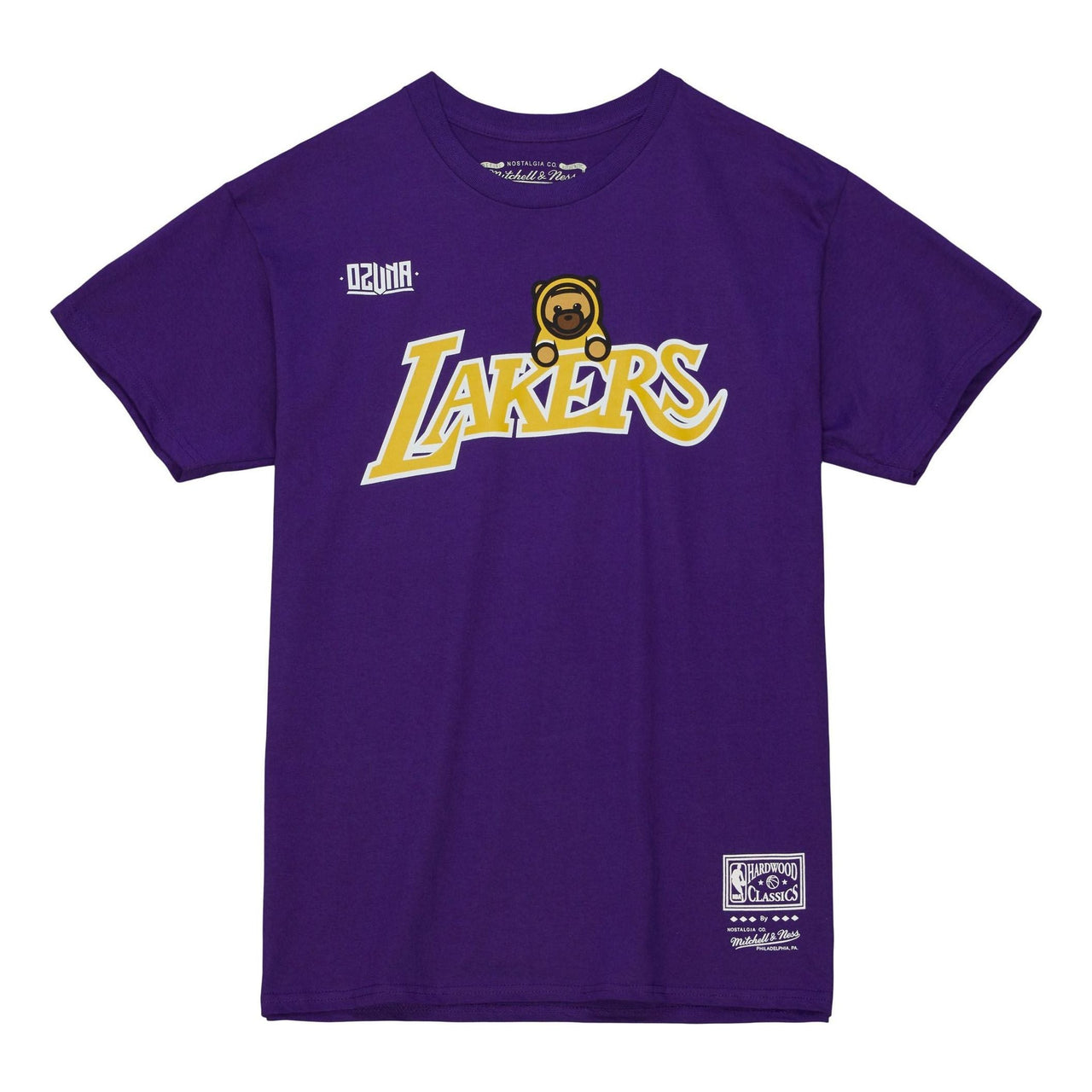 Mitchell & Ness x Ozuna T-Shirt 'Los Angeles Lakers' SSTE5279-LALYYPPPPURP