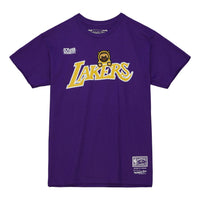 Mitchell & Ness x Ozuna T-Shirt 'Los Angeles Lakers' SSTE5279-LALYYPPPPURP