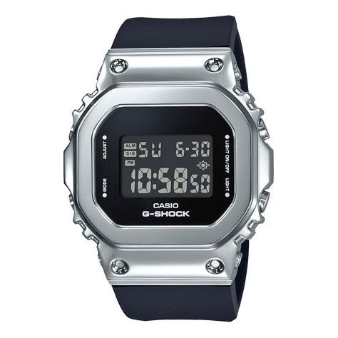 CASIO G-Shock Digital 'Silver Black' GM-S5600-1PRD