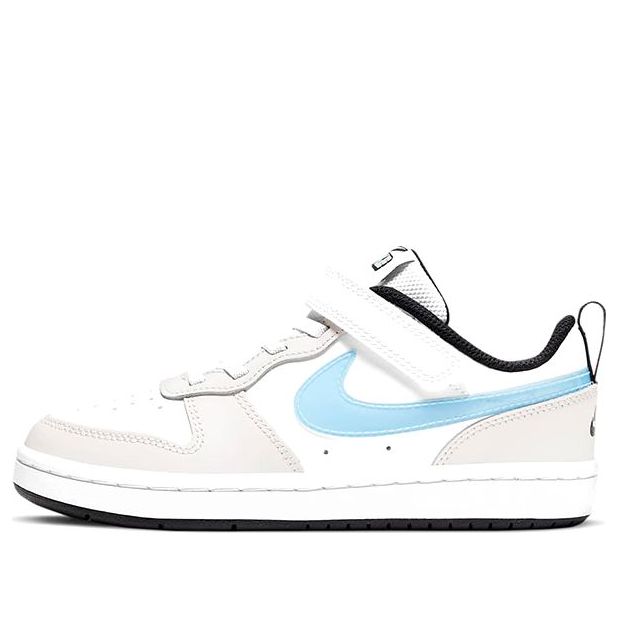 (PS) Nike Court Borough Low 2 KSA 'Gray White Blue' DC0477-100