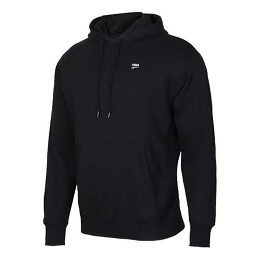 PUMA Downtown Pull Over Hoodie Black 596002-01