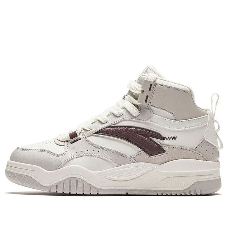 (WMNS) ANTA Slam High 'White Grey Brown' 922348088-3