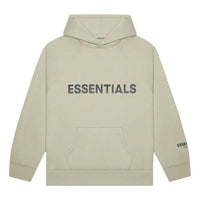 Fear of God Essentials FW20 Logo Hoodie 'Moss' 192250500206245