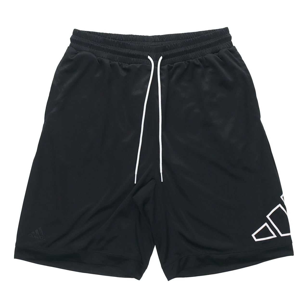 adidas Big Logo Short Basketball game Sports Shorts Black GT3018